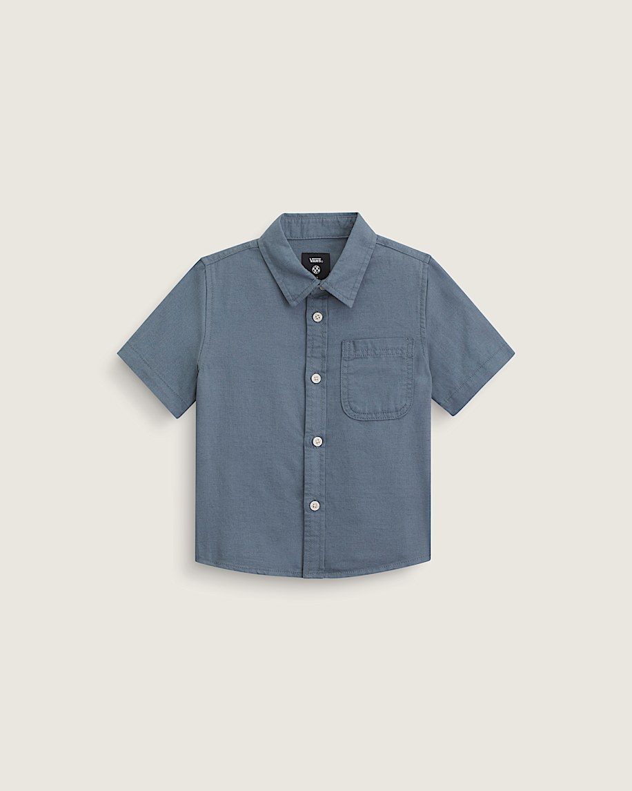 little kids lawson solid woven shirt
