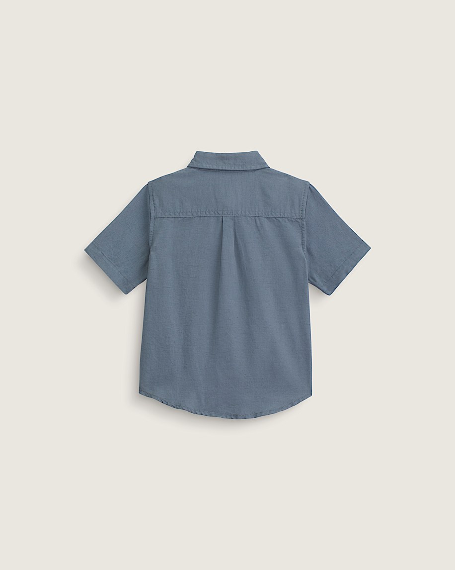 little kids lawson solid woven shirt