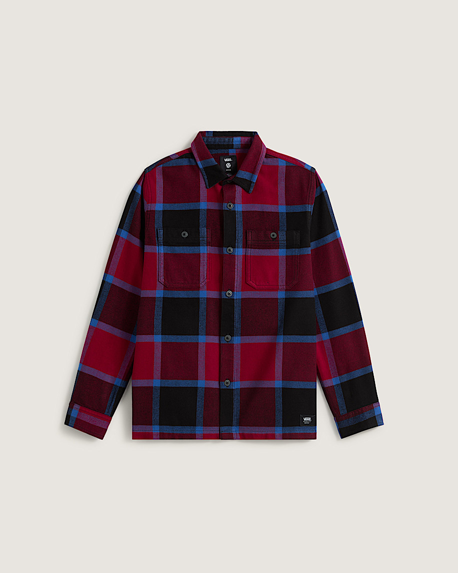 kids larkspur plaid flannel shirt