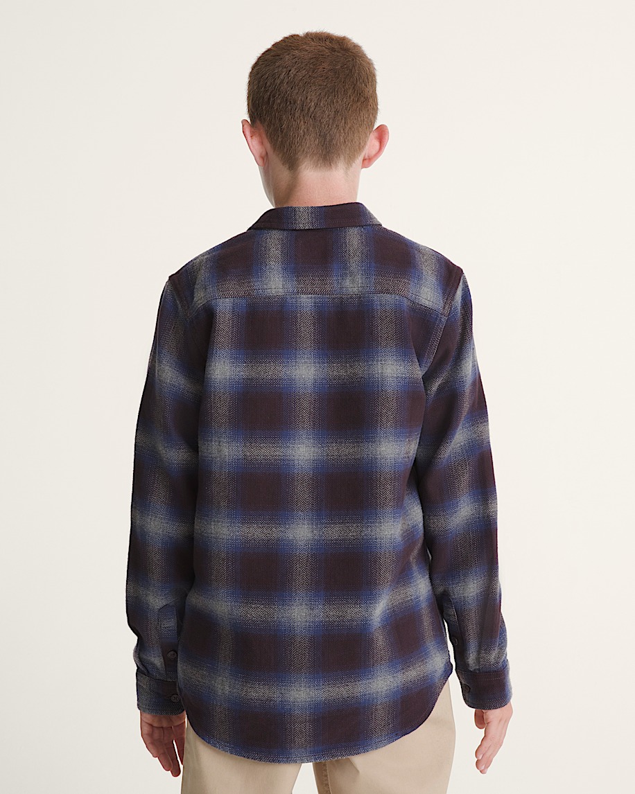 kids bixby plaid flannel shirt