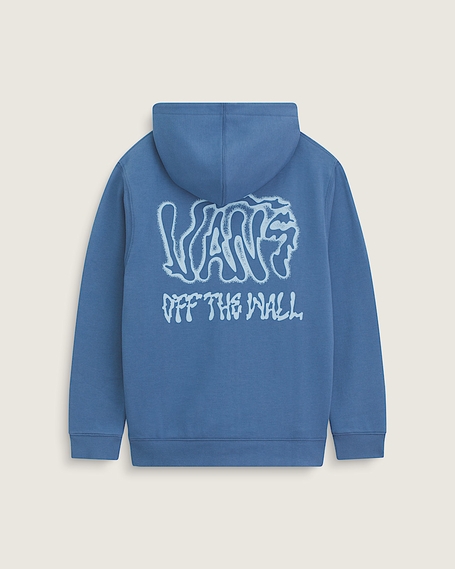 kids rippled zip hoodie