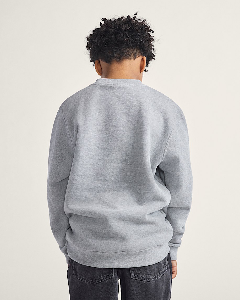 kids star checker crew sweatshirt
