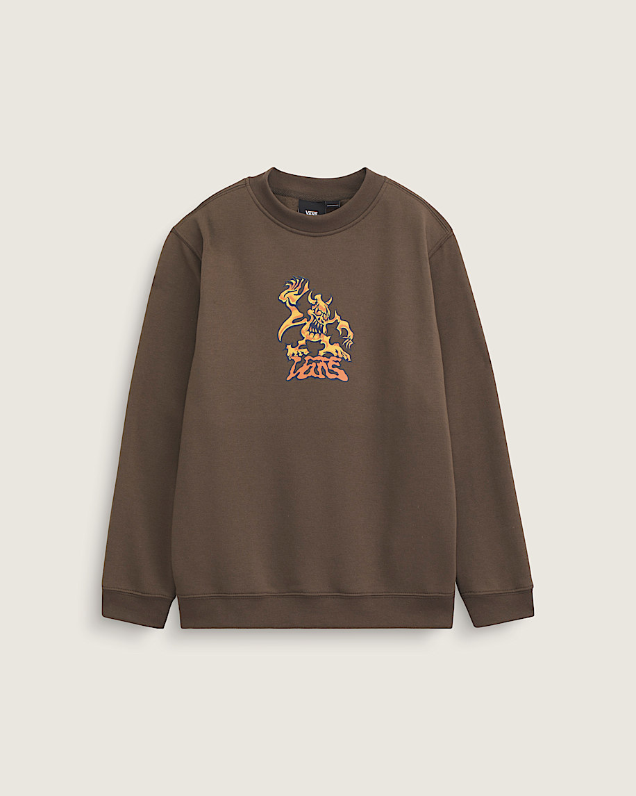 kids goblin step crew sweatshirt