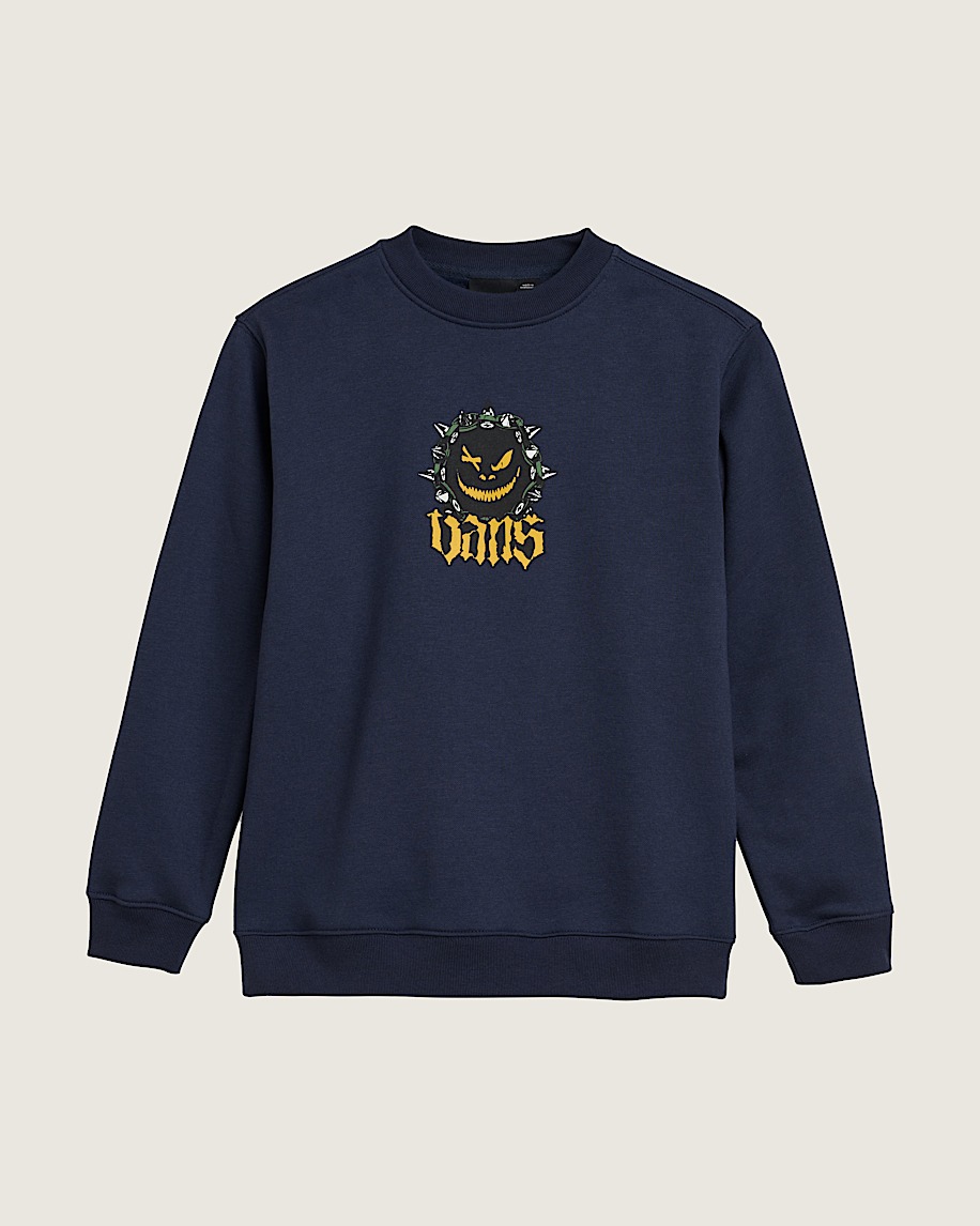 kids happy spike crew sweatshirt