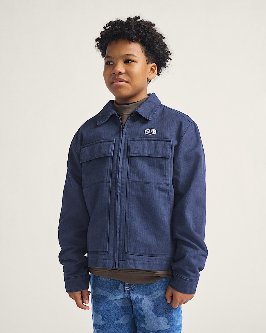 kids mcavoy zip station jacket