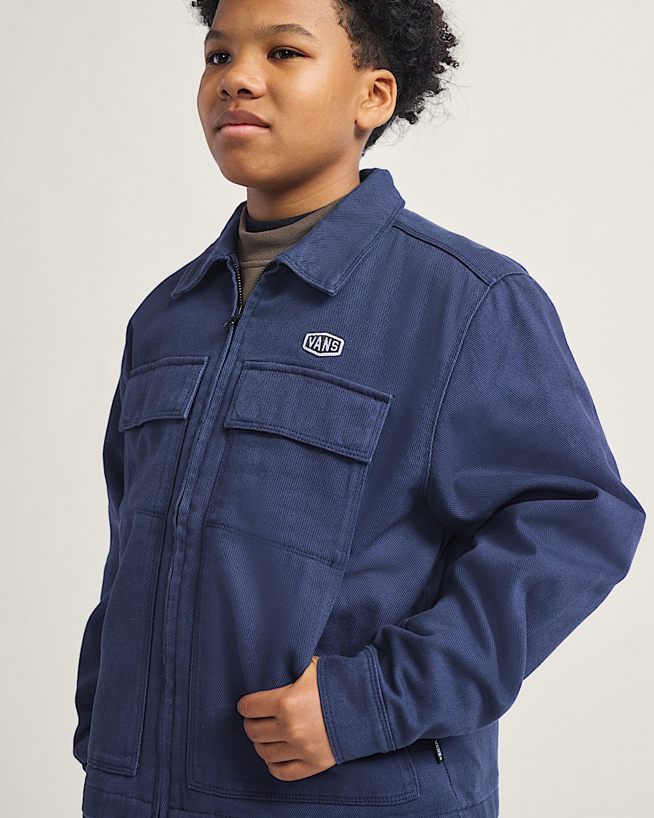 kids mcavoy zip station jacket