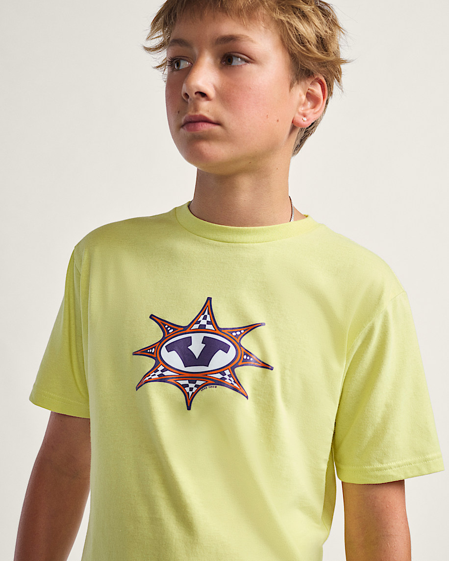 kids star checker t-shirt