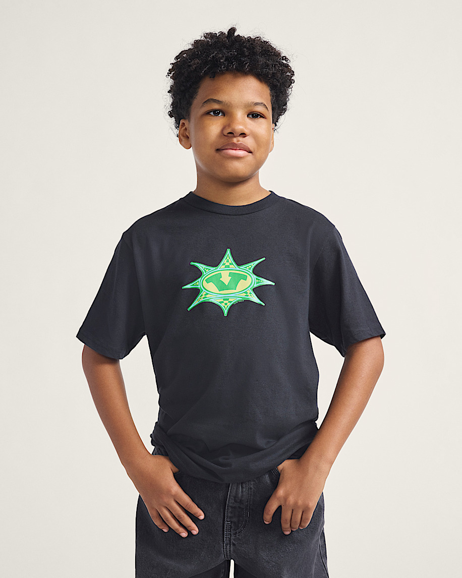 kids star checker t-shirt