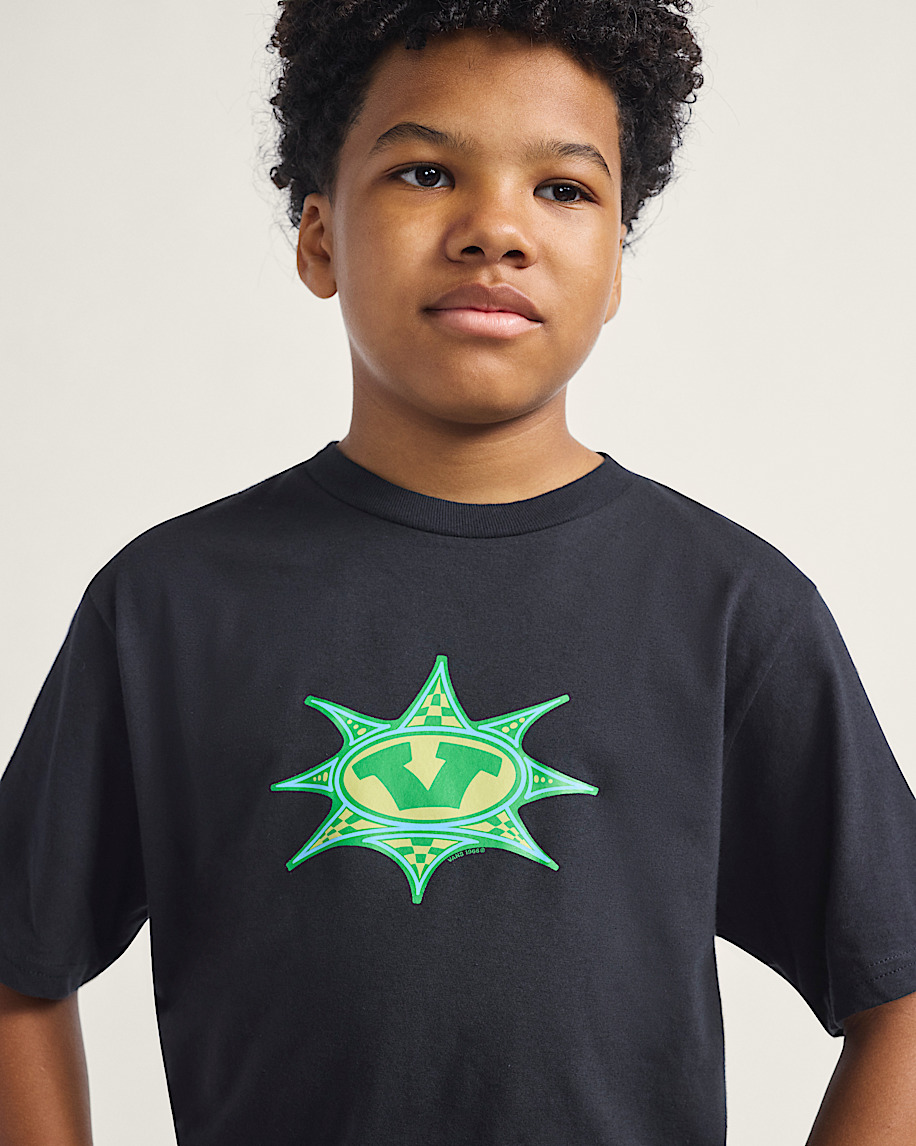 kids star checker t-shirt