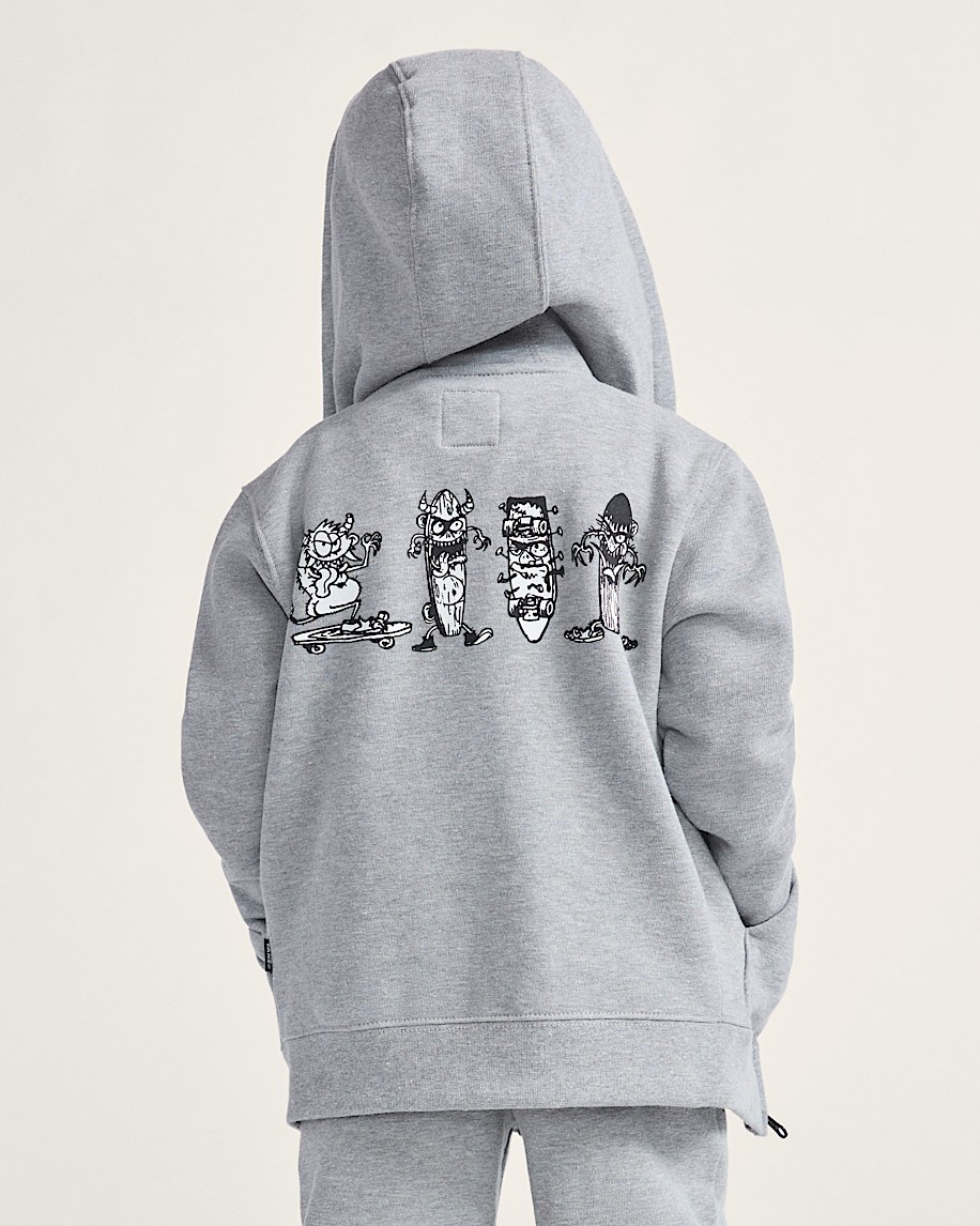 little kids sk8 posse zip hoodie