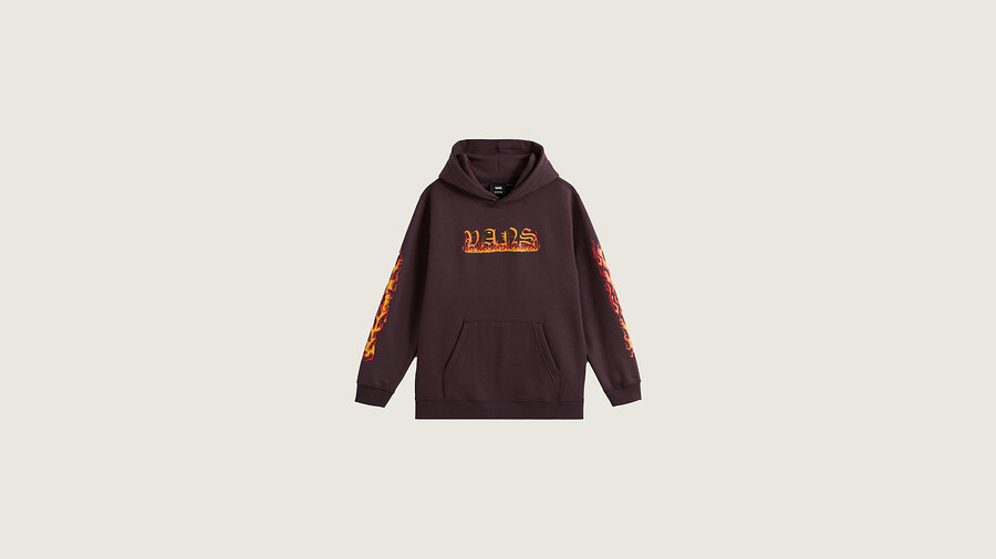 little kids vans inferno pullover hoodie