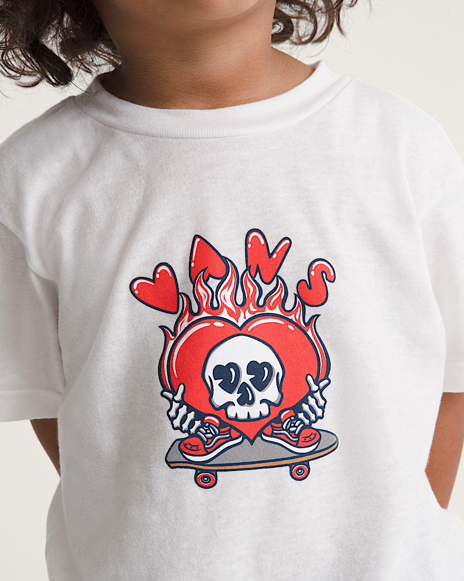 little kids little kids wheely love vans t-shirt