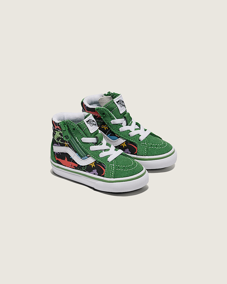 toddler sk8-hi reissue side zip shark shoe