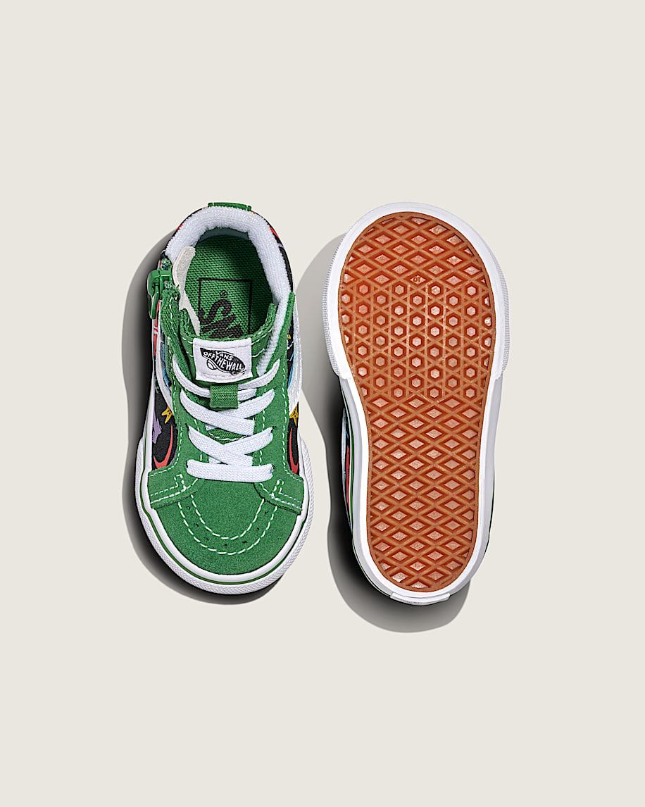 toddler sk8-hi reissue side zip shark shoe