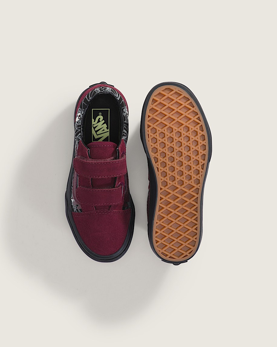 little kids old skool v halloween shoe