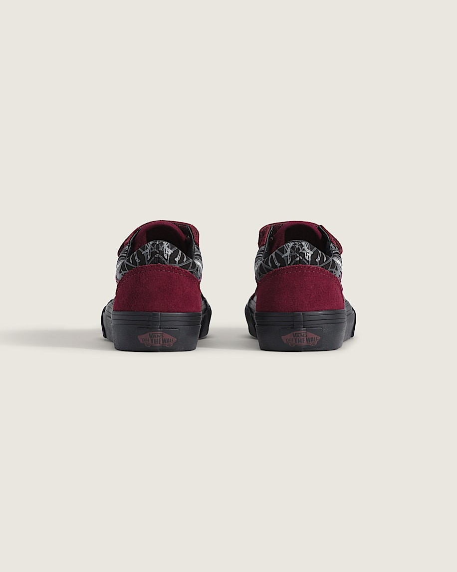 little kids old skool v halloween shoe