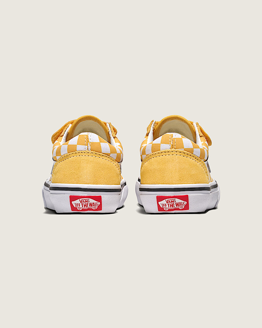 big kids old skool v checkerboard shoe
