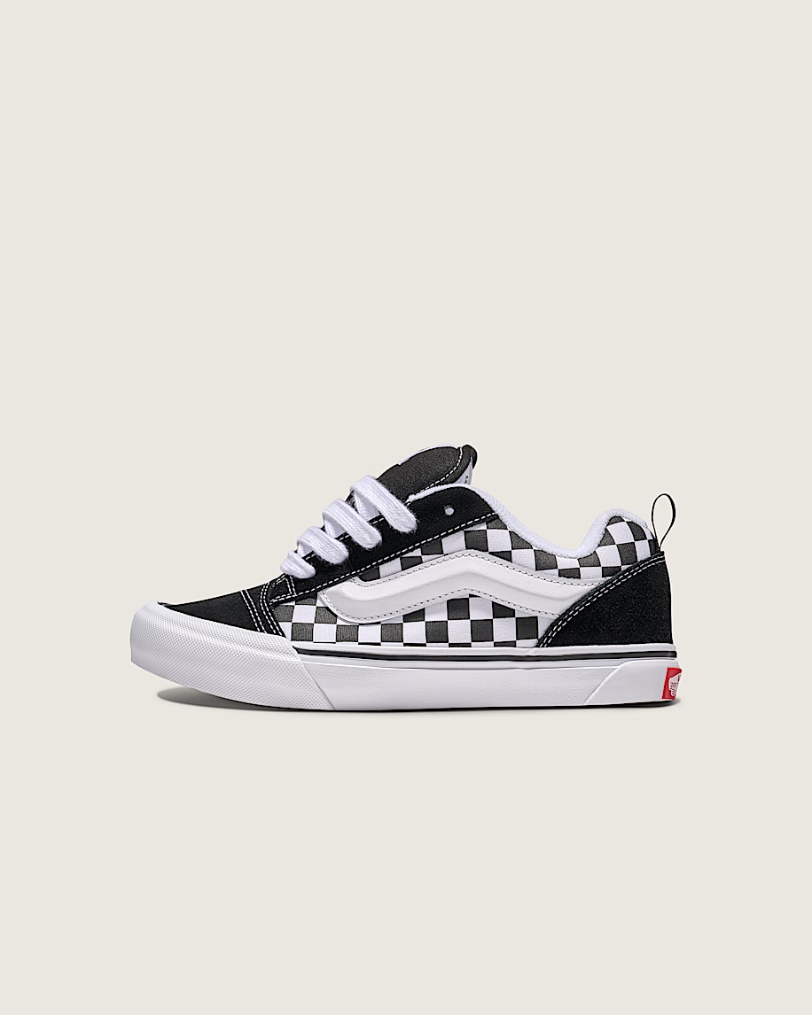 little kids knu skool checkerboard shoe