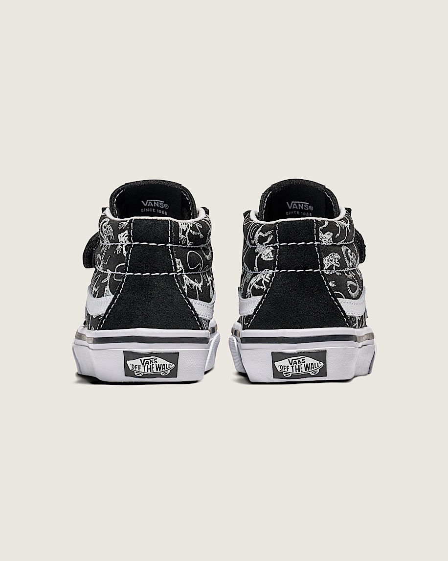 little kids sk8-mid reissue v skeleton shoe