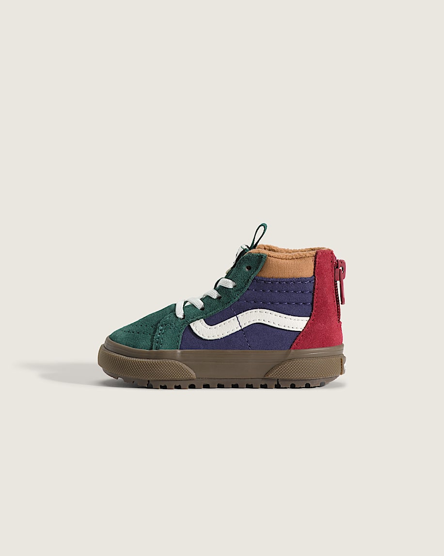 toddler sk8-hi zip water resistant gum shoe
