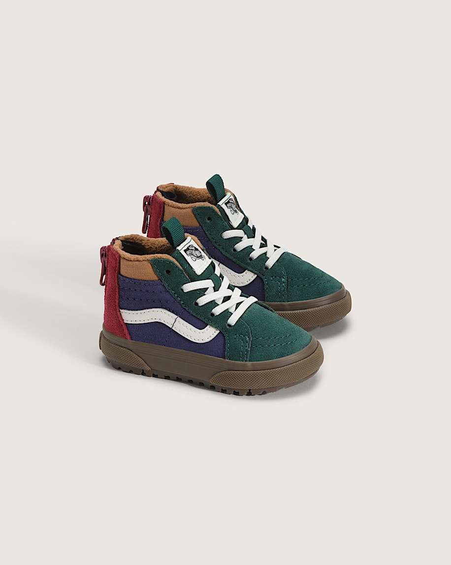 toddler sk8-hi zip water resistant gum shoe