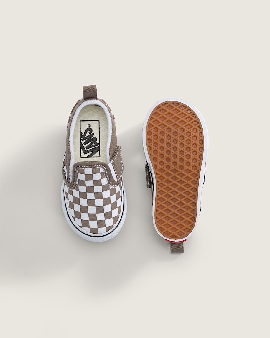 toddler slip-on v checkerboard shoe