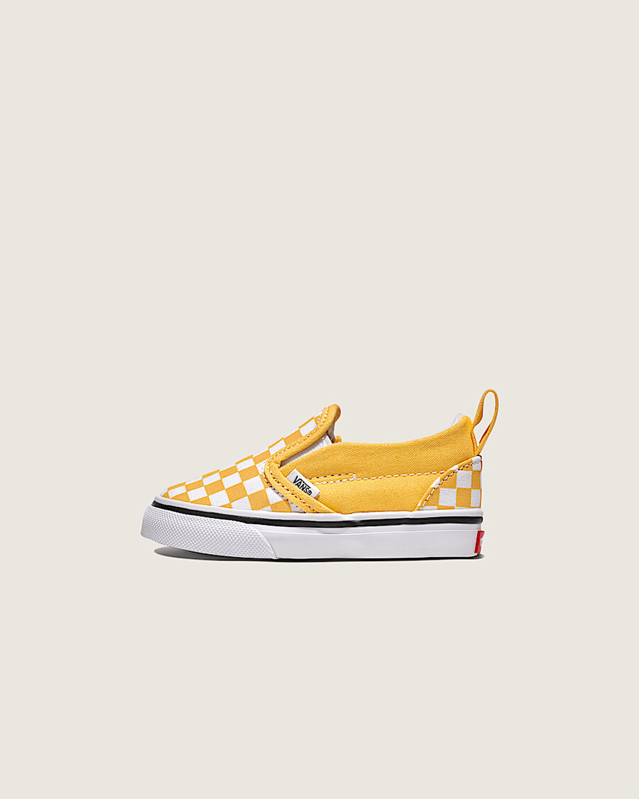 toddler classic slip-on v checkerboard shoe