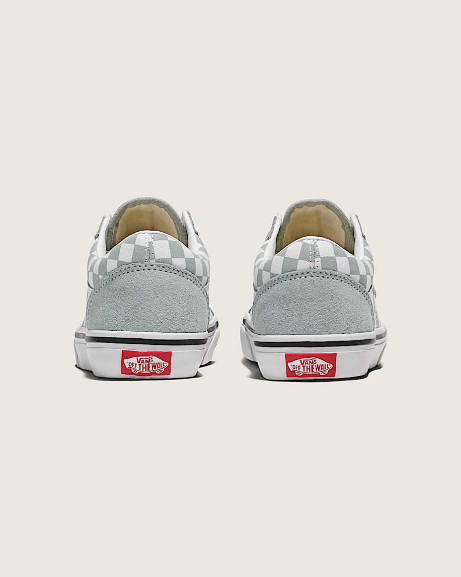 big kids old skool checkerboard shoe