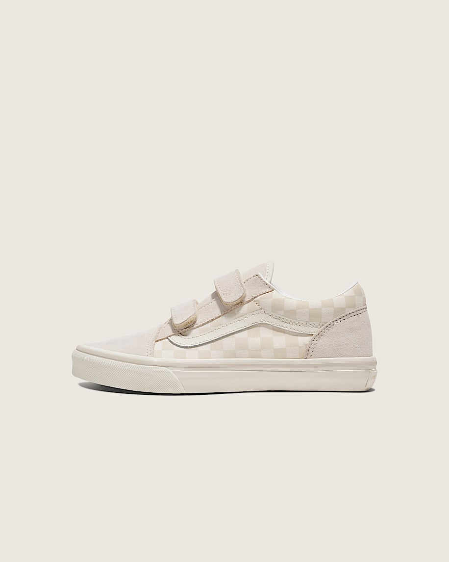 big kids old skool v checkerboard shoe