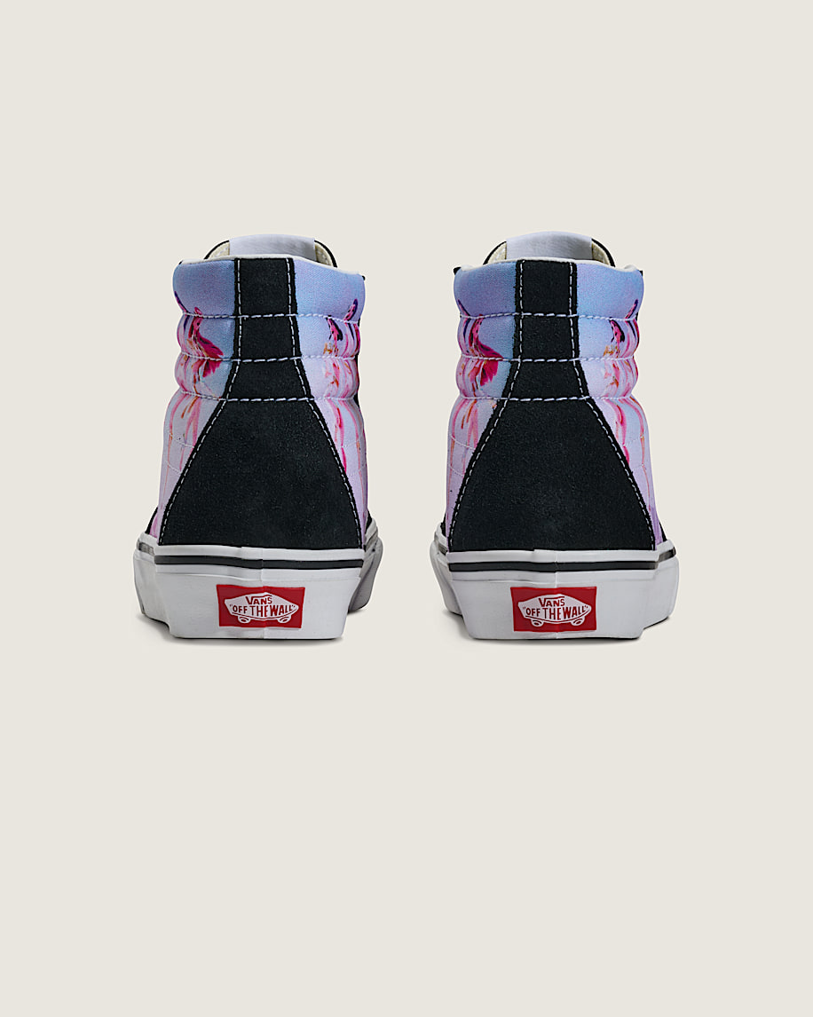 kpop demon hunters x vans big kids sk8-hi shoe