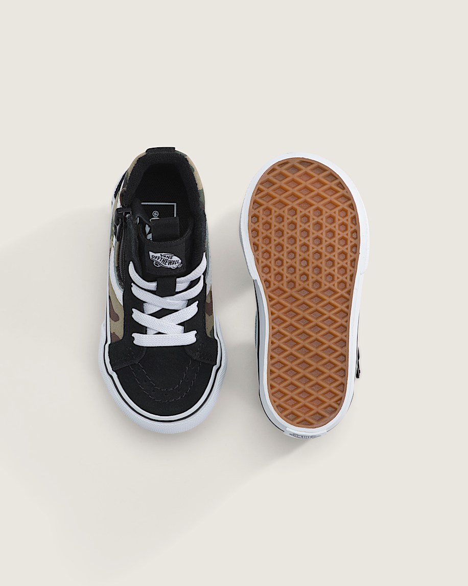 toddler sk8-hi side zip shoe