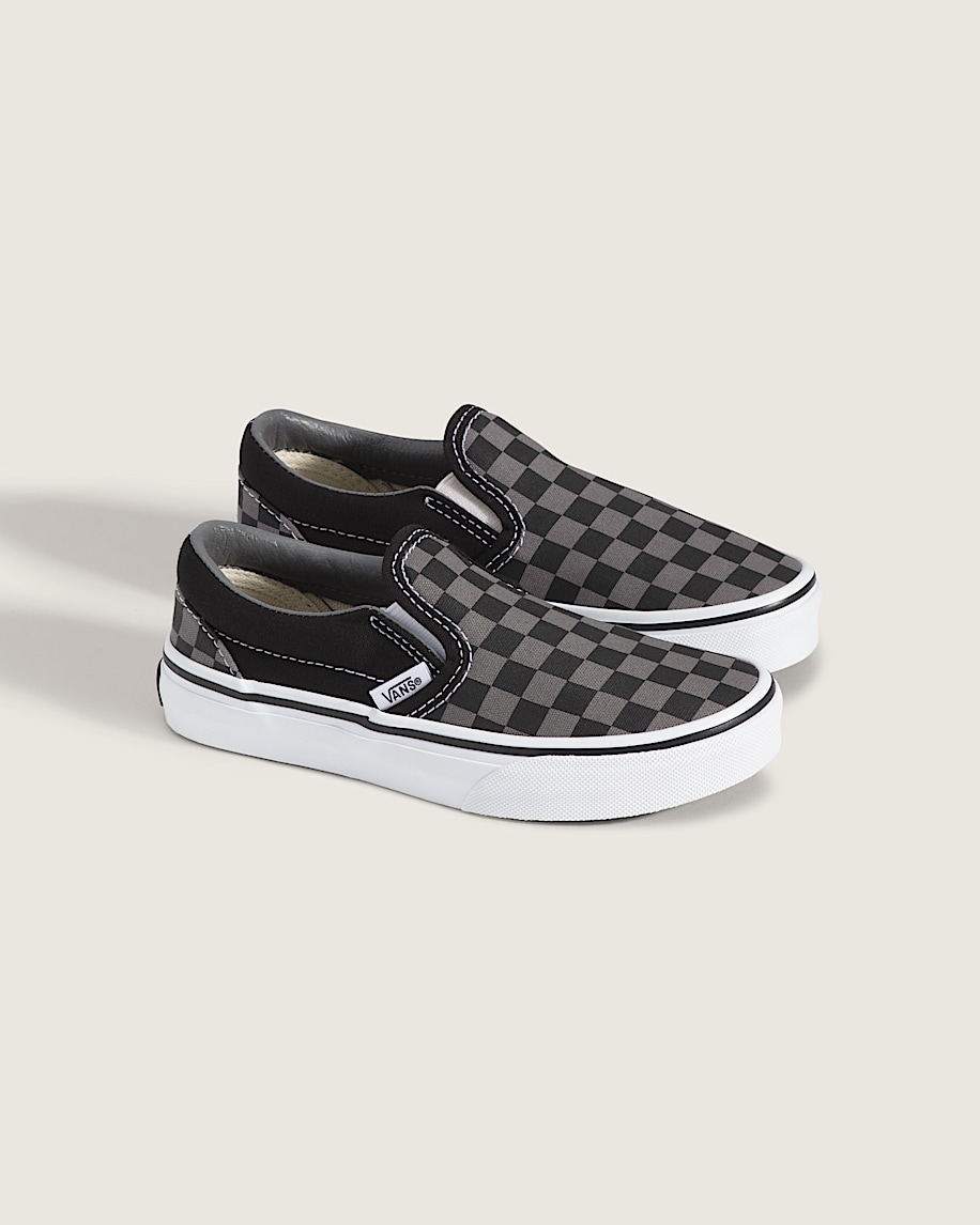little kids classic slip-on checkerboard shoe