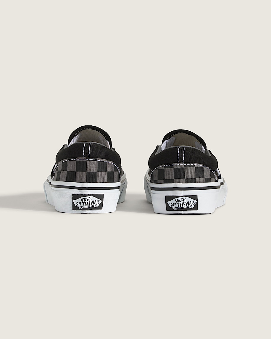 little kids classic slip-on checkerboard shoe