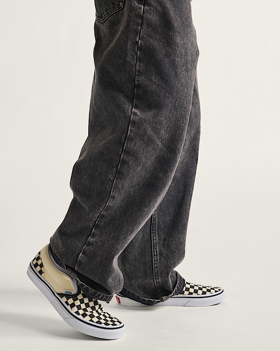 little kids classic slip-on checkerboard shoe