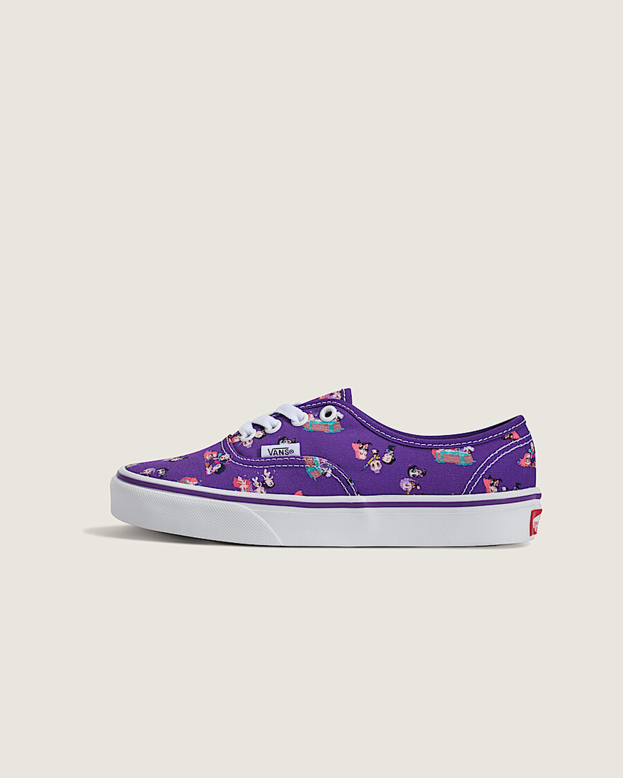 kpop demon hunters x vans big kids authentic shoe