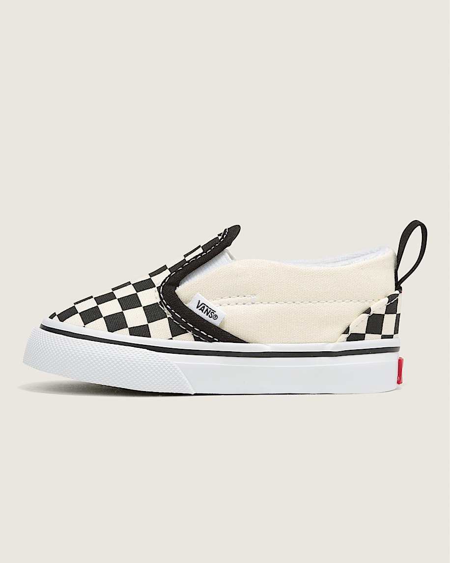 toddler classic slip-on v checkerboard shoe