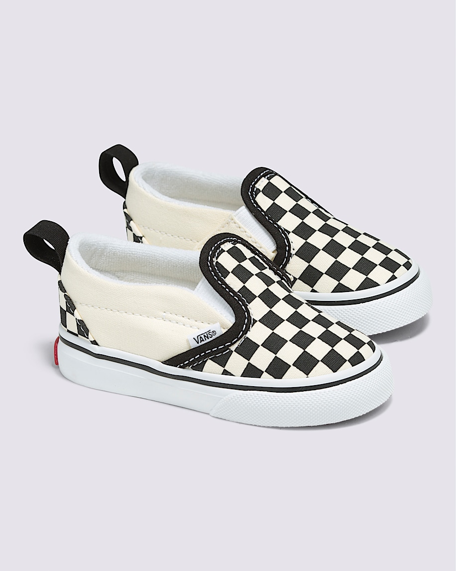 toddler classic slip-on v checkerboard shoe