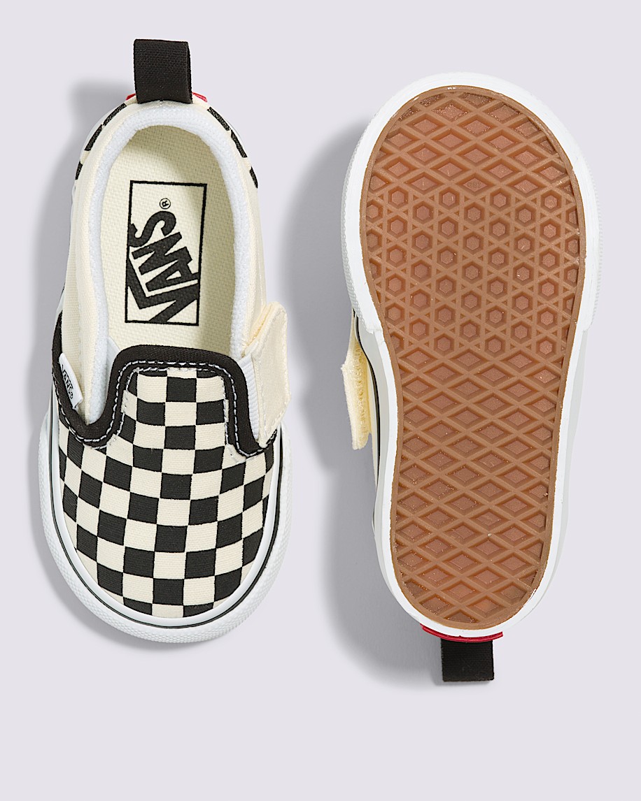 toddler classic slip-on v checkerboard shoe