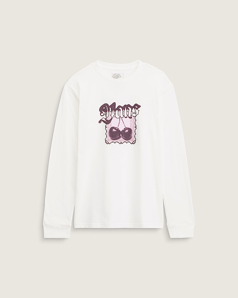 kids cherrylace long sleeve t-shirt