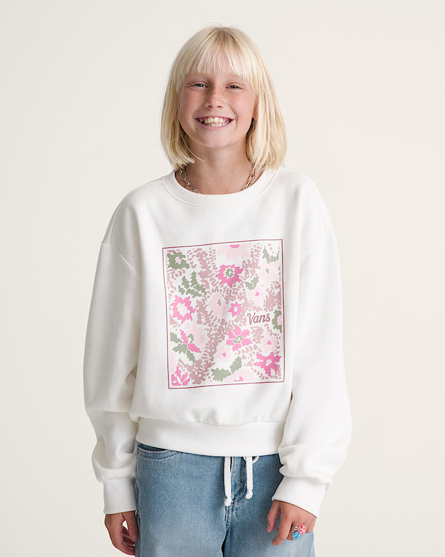 kids flow field crew sweatshirt