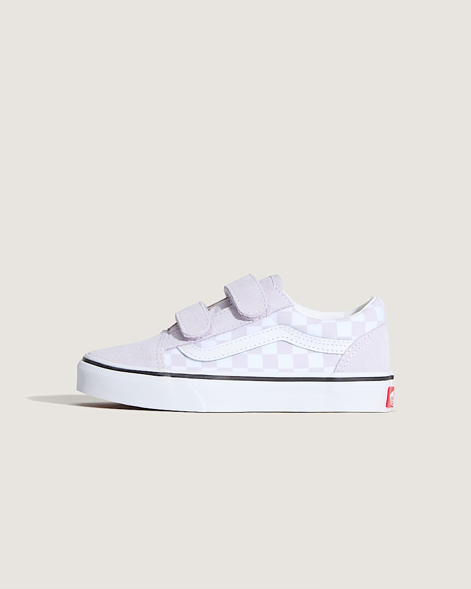 little kids old skool v checkerboard shoe
