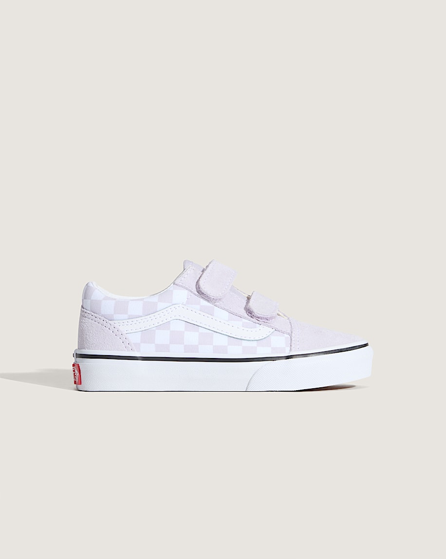 little kids old skool v checkerboard shoe
