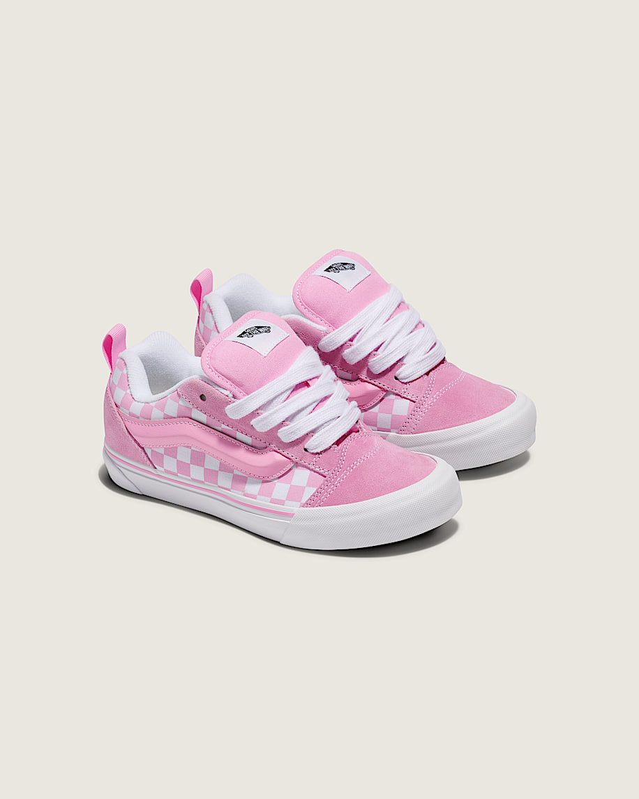little kids knu skool checkerboard shoe