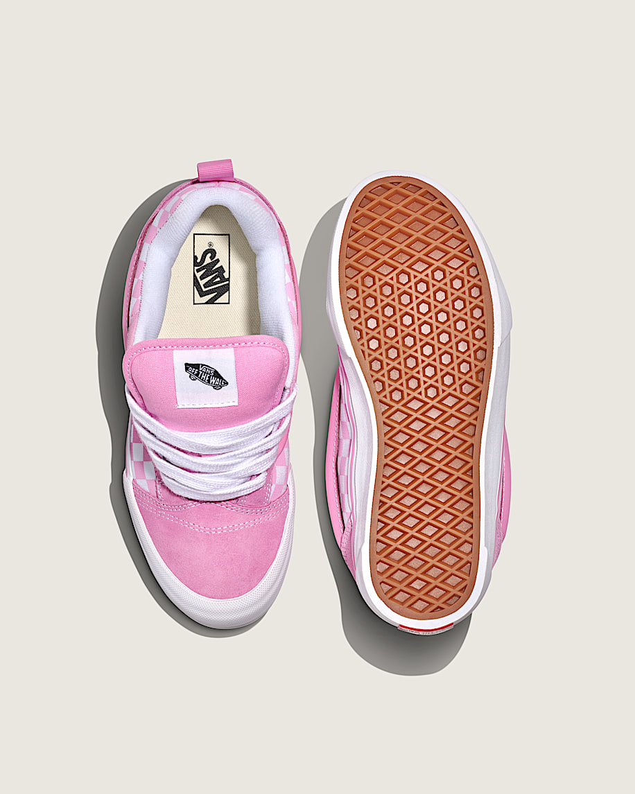 little kids knu skool checkerboard shoe