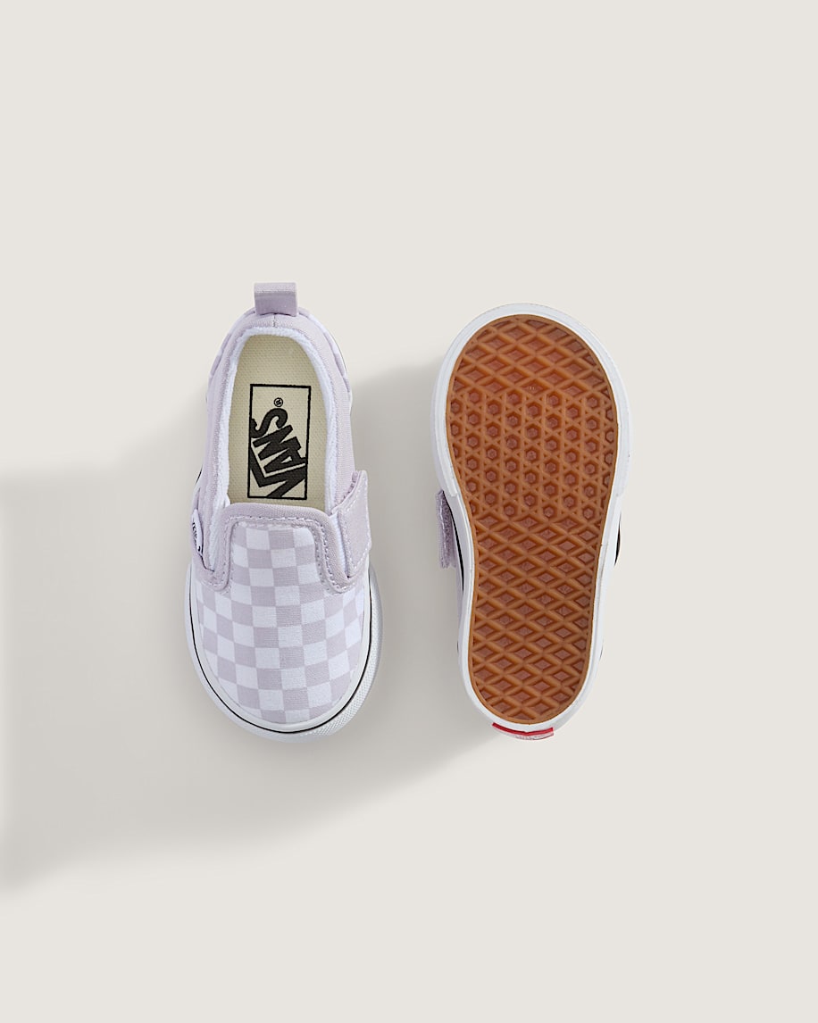 toddler classic slip-on v checkerboard shoe