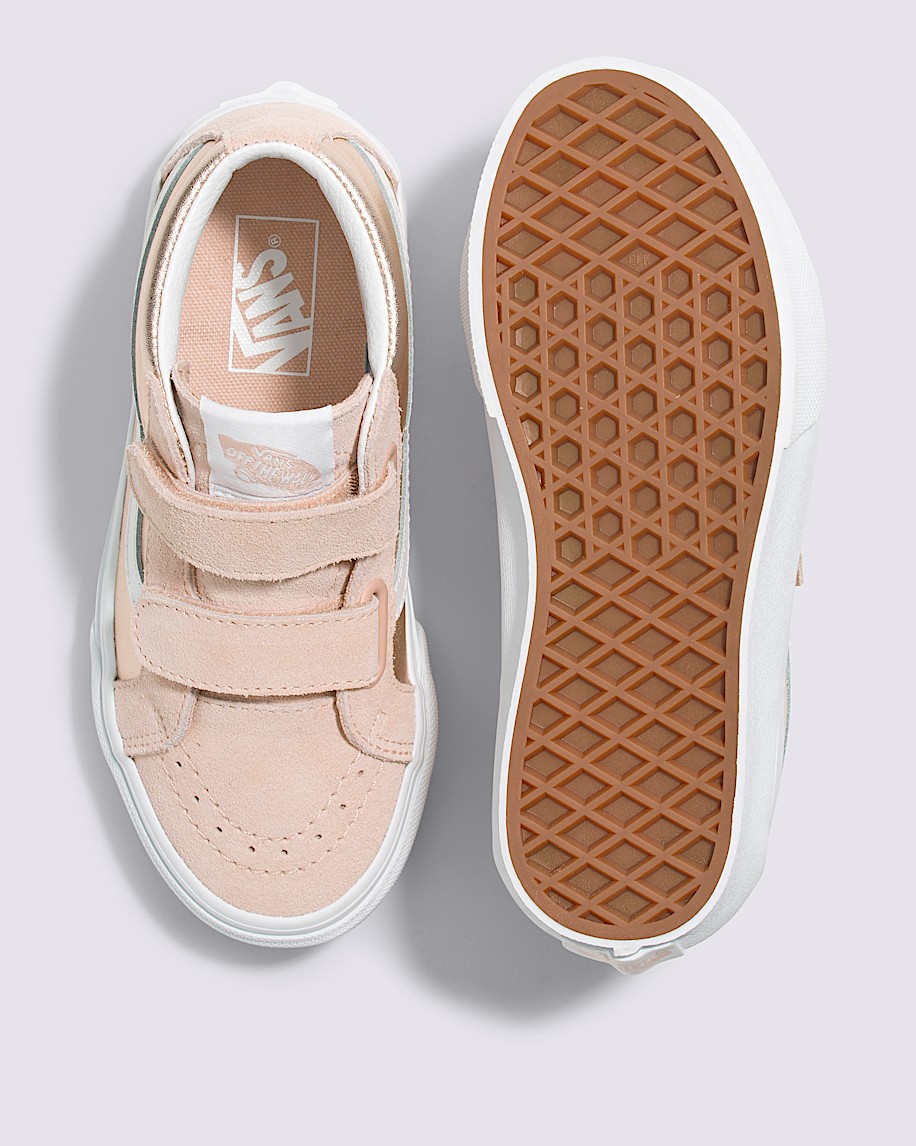 little kids sk8-mid reissue v metallic shoe