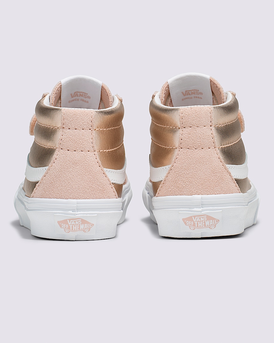 little kids sk8-mid reissue v metallic shoe