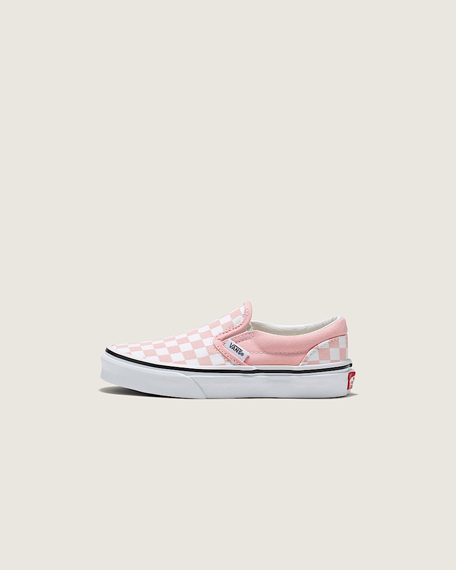 little kids classic slip-on checkerboard shoe