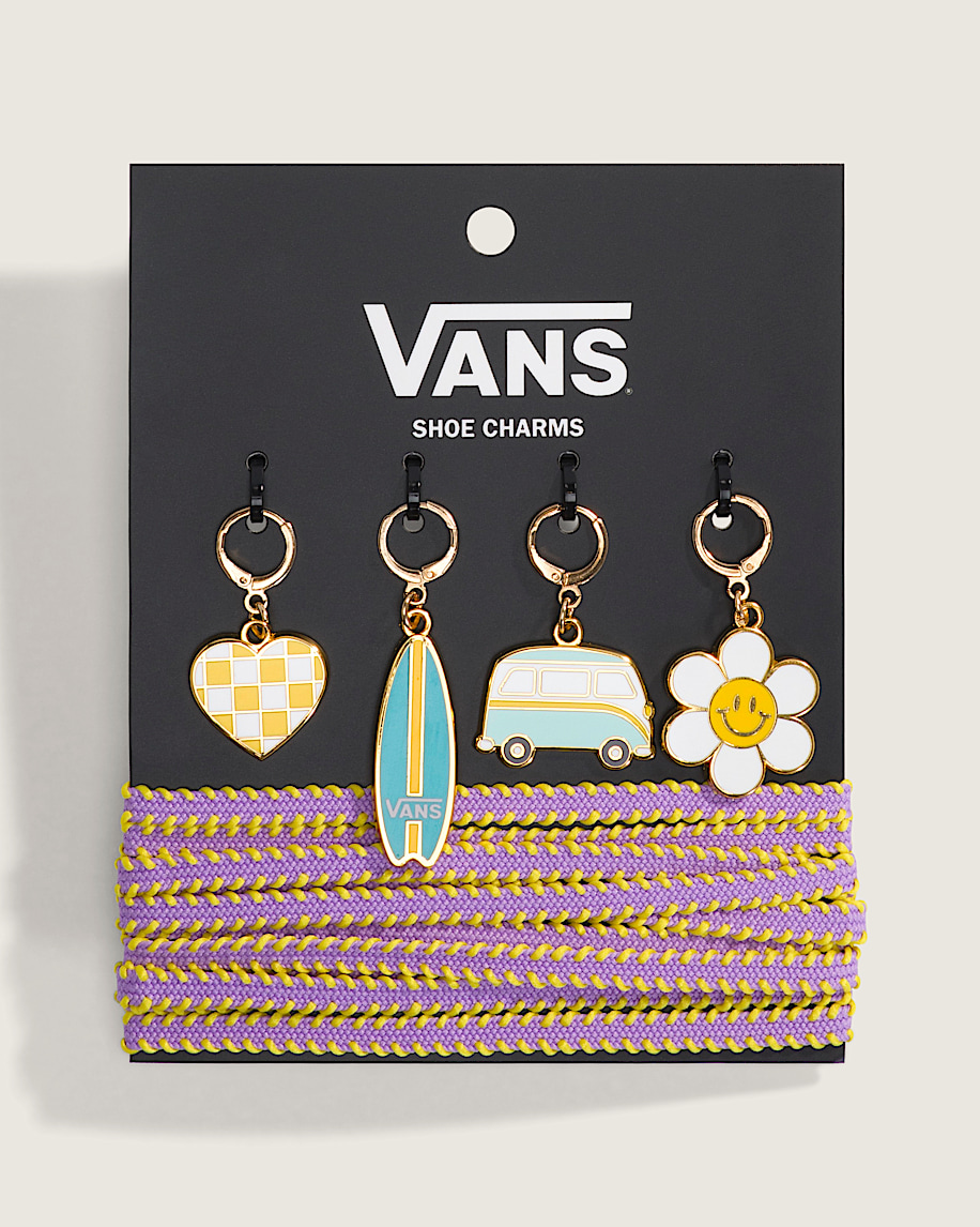 vans retro california shoe charm set
