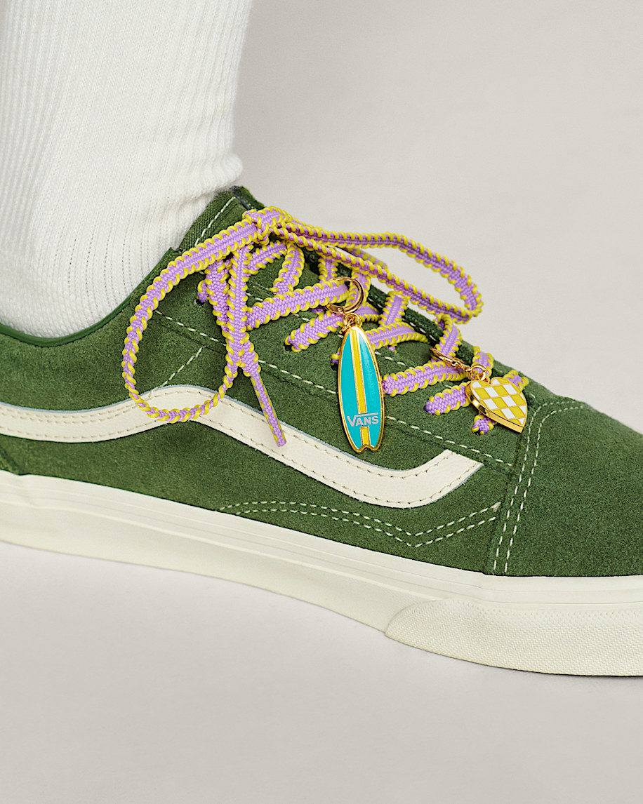 vans retro california shoe charm set